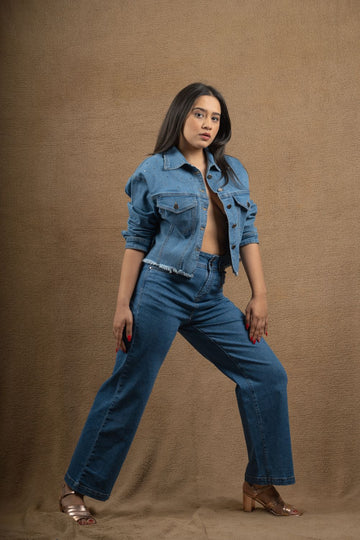 Denim Jacket- Light Blue