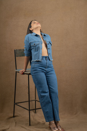 Denim Jacket- Light Blue