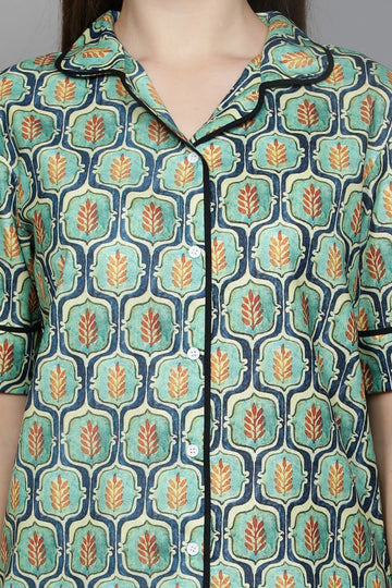 Green Leaf Print