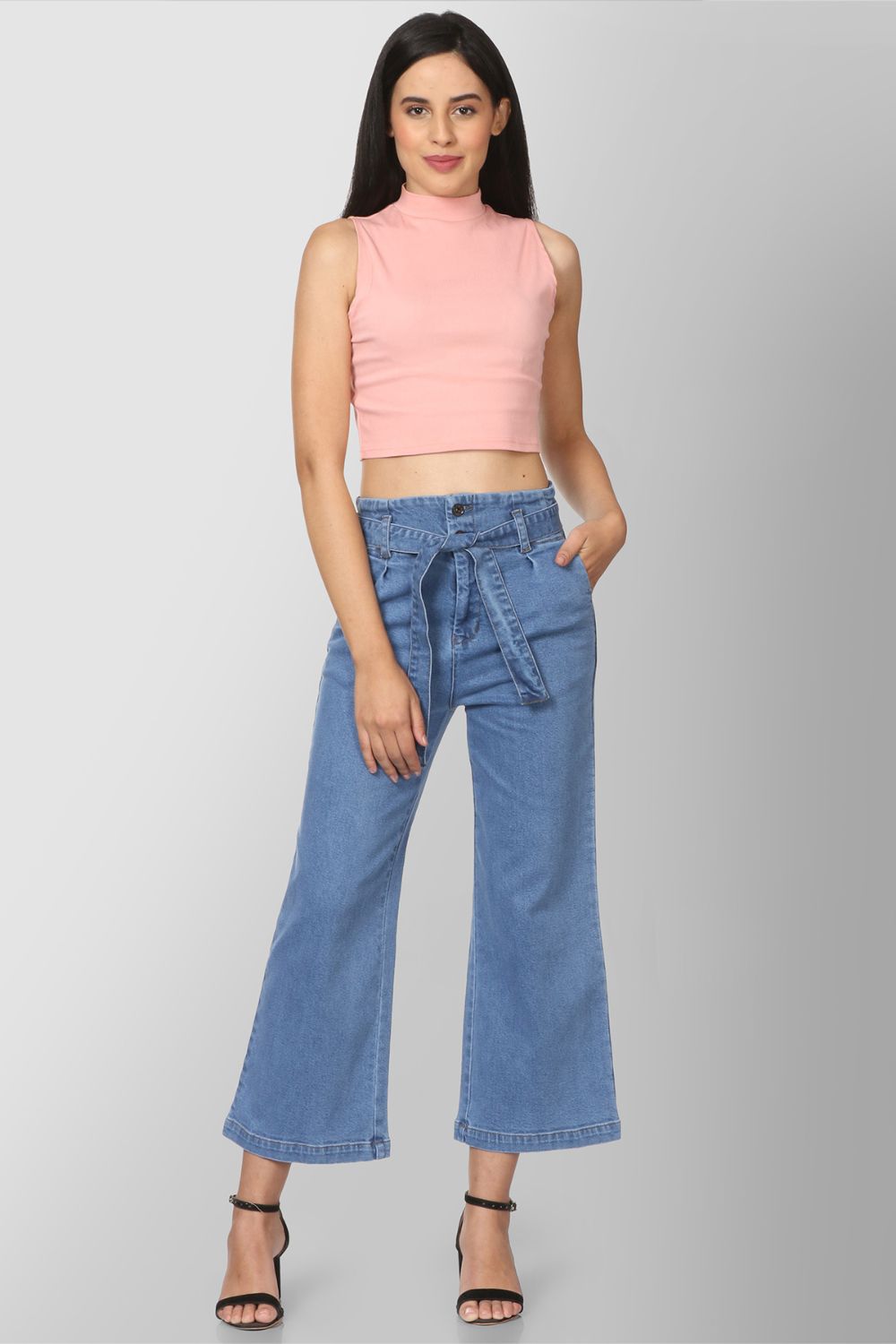 Buy parallel jeans pants for women in India @ Limeroad | page 2